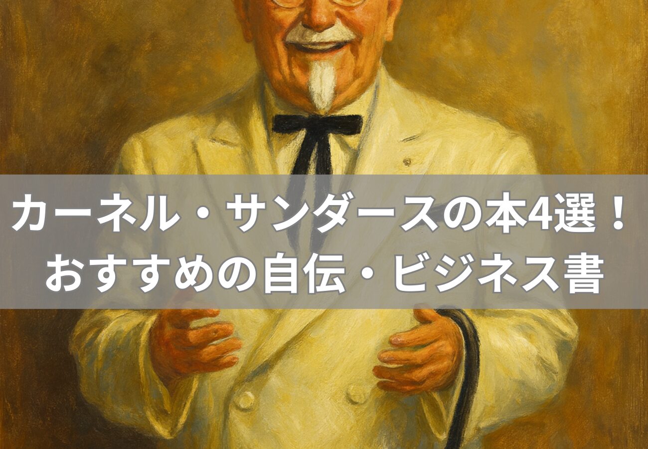 カーネルサンダース カーネル・サンダースの本4選！おすすめの自伝・ビジネス書 | ナカハラ