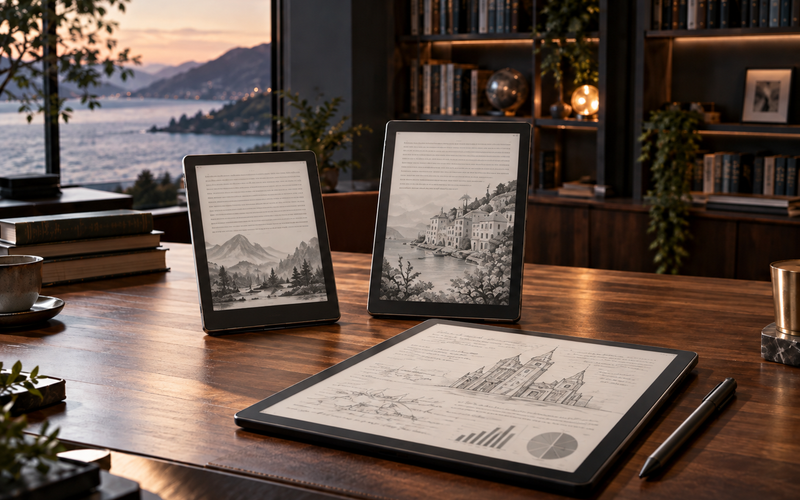 Kindle端末おすすめ8選を徹底比較！Paperwhite等機種の違いも解説